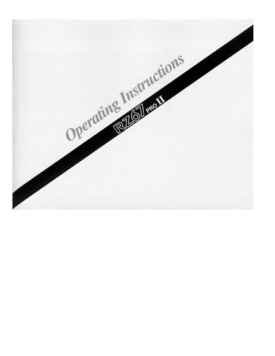 Mamiya RZ67 PRO II User Manual | Page 11 / 43