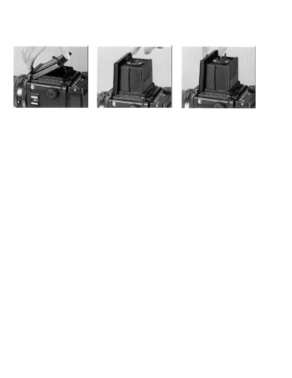 Using the waist-level finder | Mamiya RZ67 PRO II User Manual | Page 16 / 43