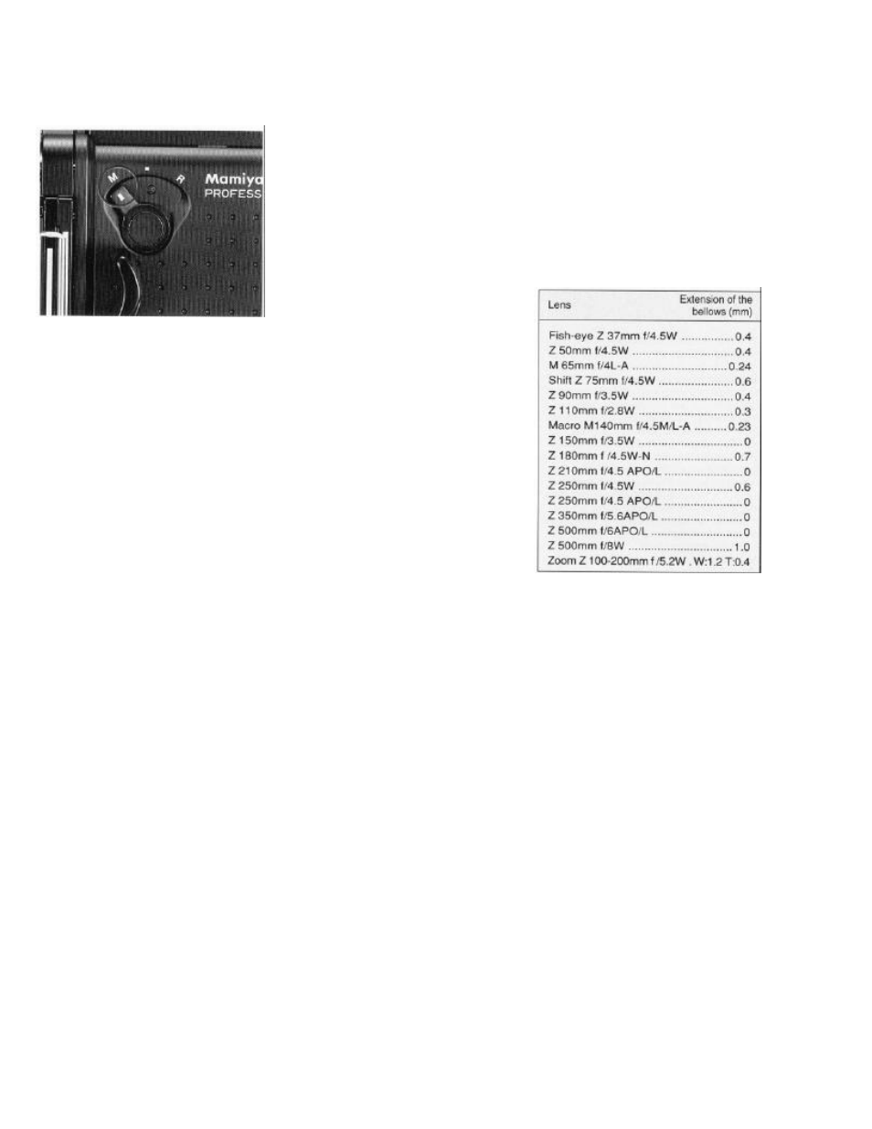 Multiple exposures/infrared photography, Multiple exposures • infrared photography | Mamiya RZ67 PRO II User Manual | Page 34 / 43