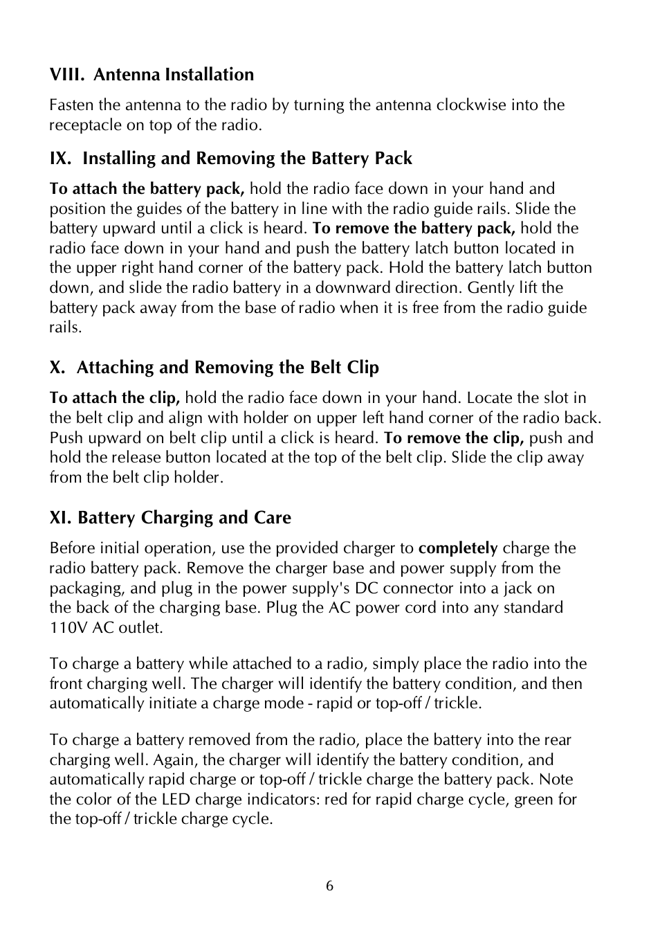 Maxon Telecom SP-200K Series User Manual | Page 10 / 64