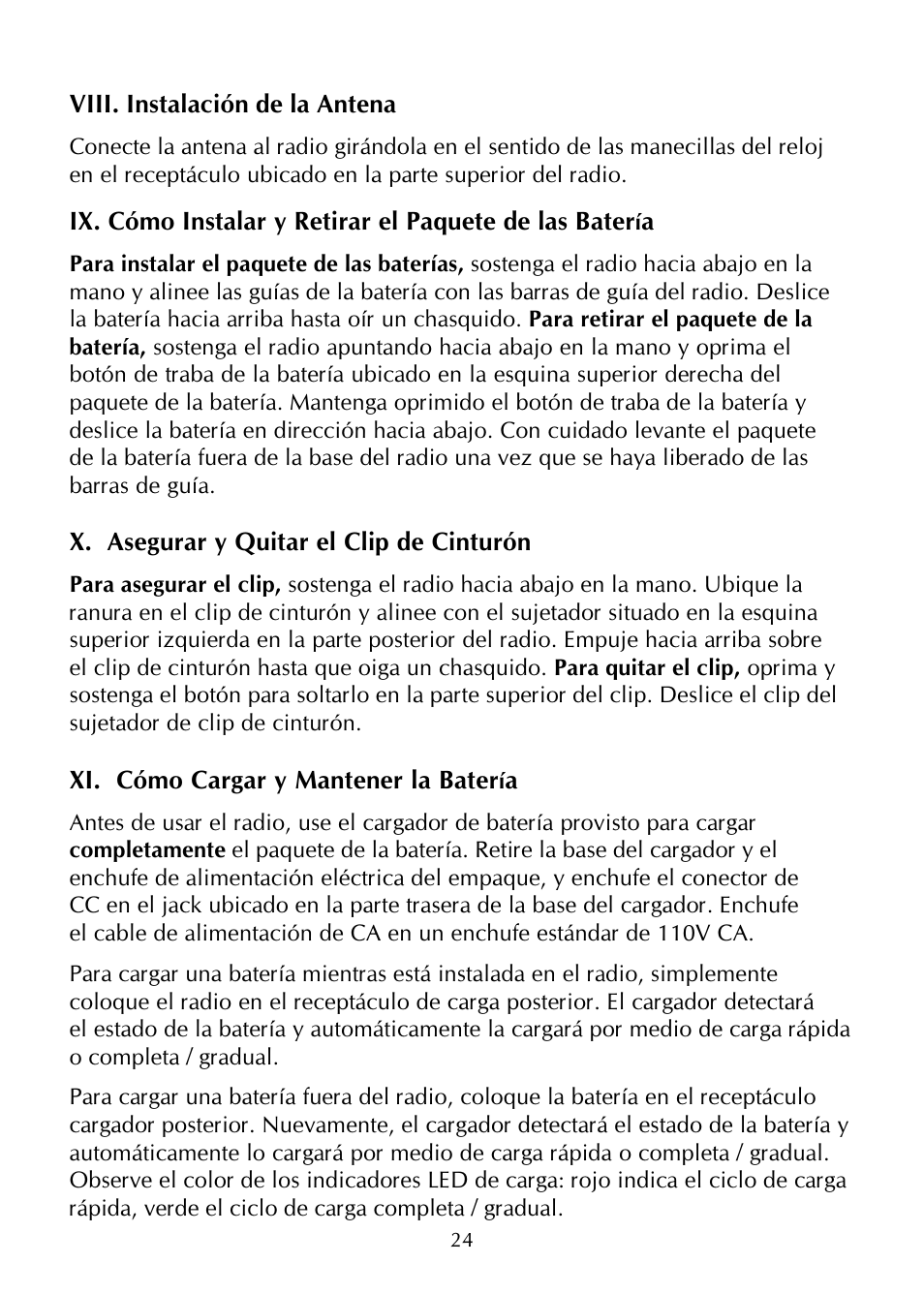 Maxon Telecom SP-200K Series User Manual | Page 29 / 64