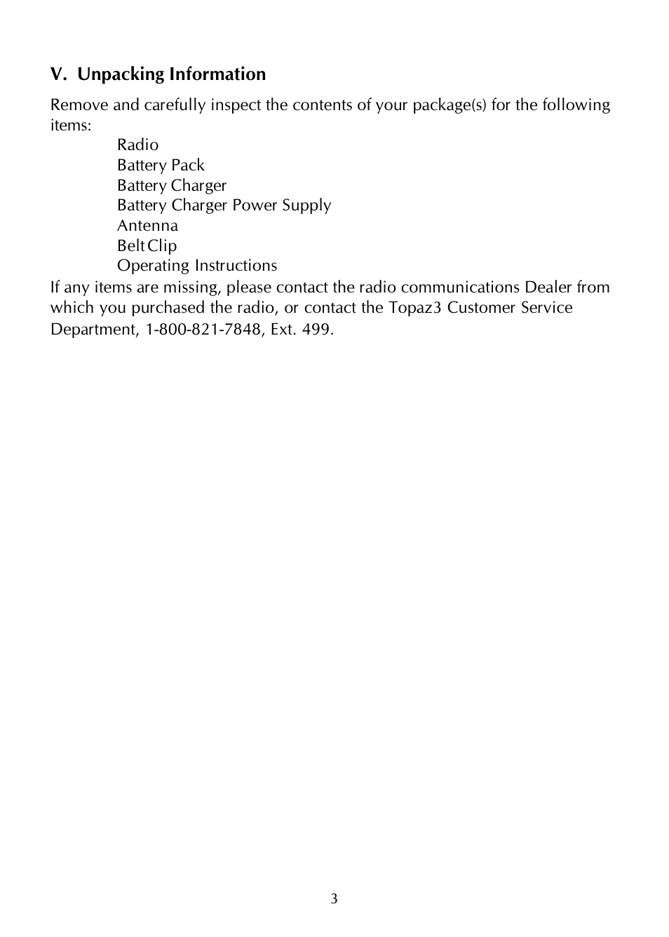 Maxon Telecom SP-200K Series User Manual | Page 7 / 64