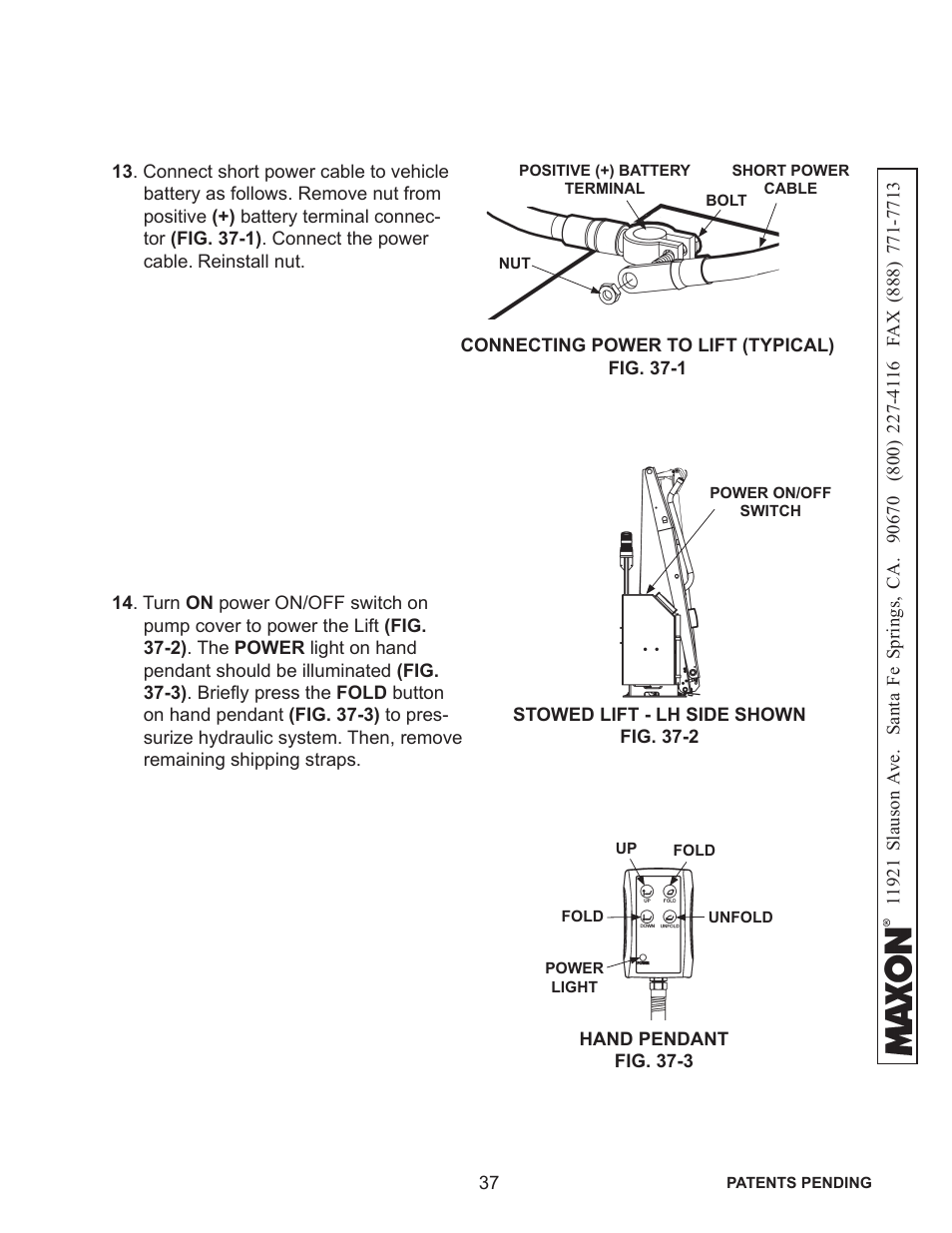 Maxon Telecom WL7-VERS. C User Manual | Page 37 / 61