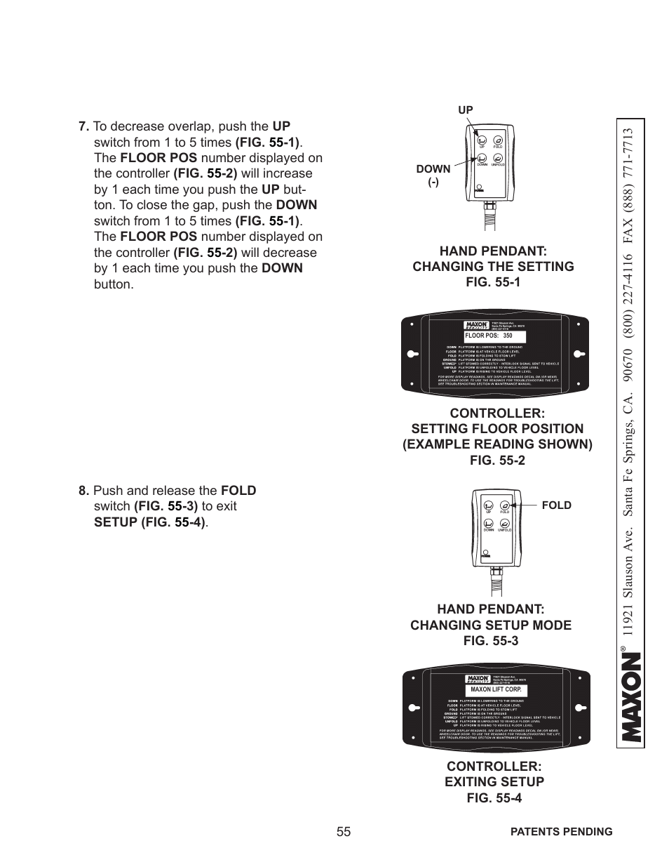 Maxon Telecom WL7-VERS. C User Manual | Page 55 / 61