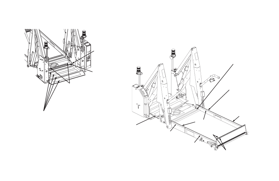 Anti-slip & safety striping (30” wide platform) | Maxon Telecom WL7 User Manual | Page 13 / 29