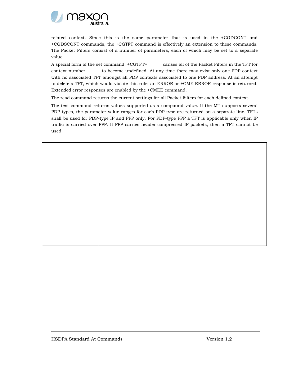Maxon Telecom MODMAX MM-6280IND User Manual | Page 42 / 61