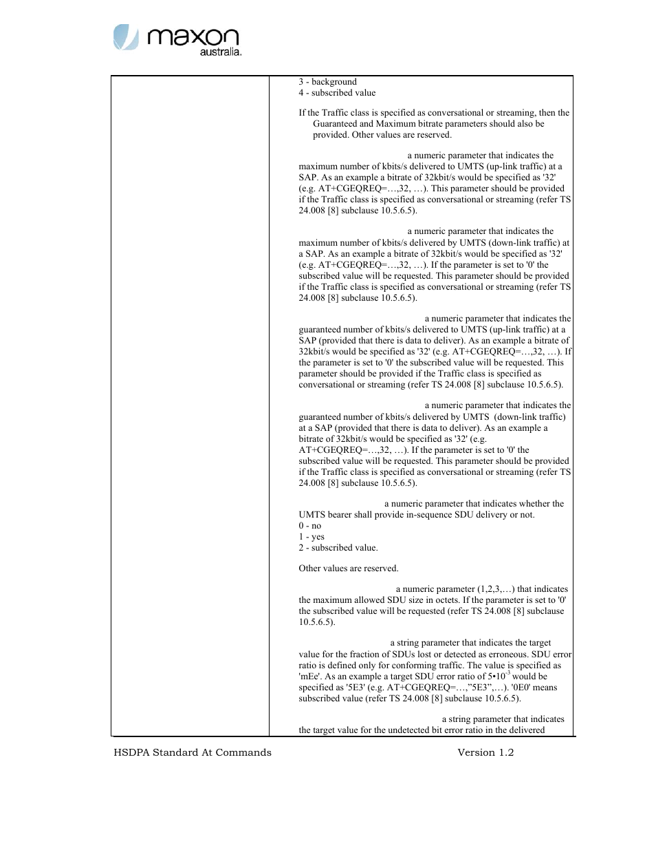 Maxon Telecom MODMAX MM-6280IND User Manual | Page 48 / 61