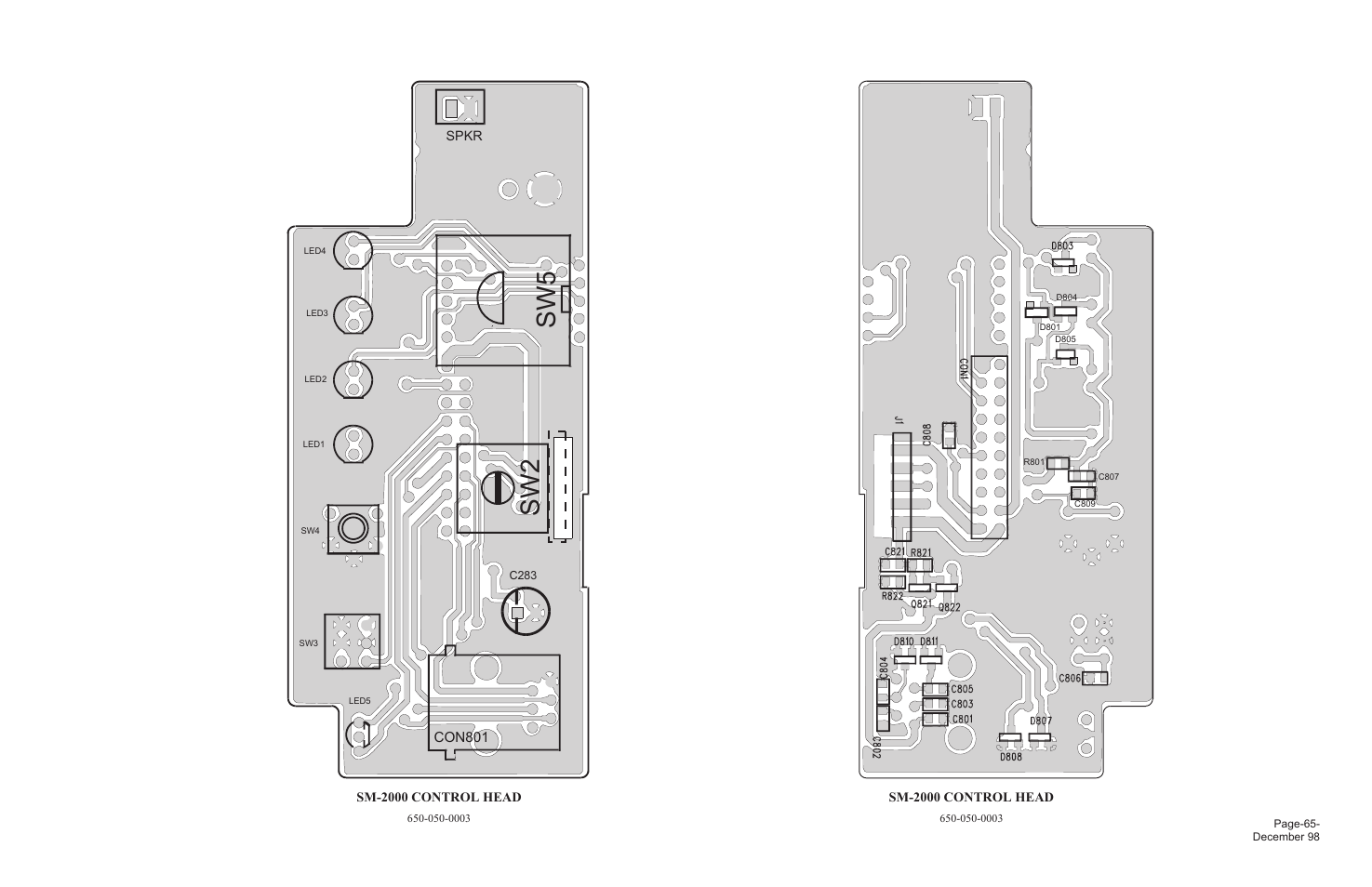 Sw 5 sw 2 | Maxon Telecom FM Mobile radio SM-2000 User Manual | Page 69 / 74