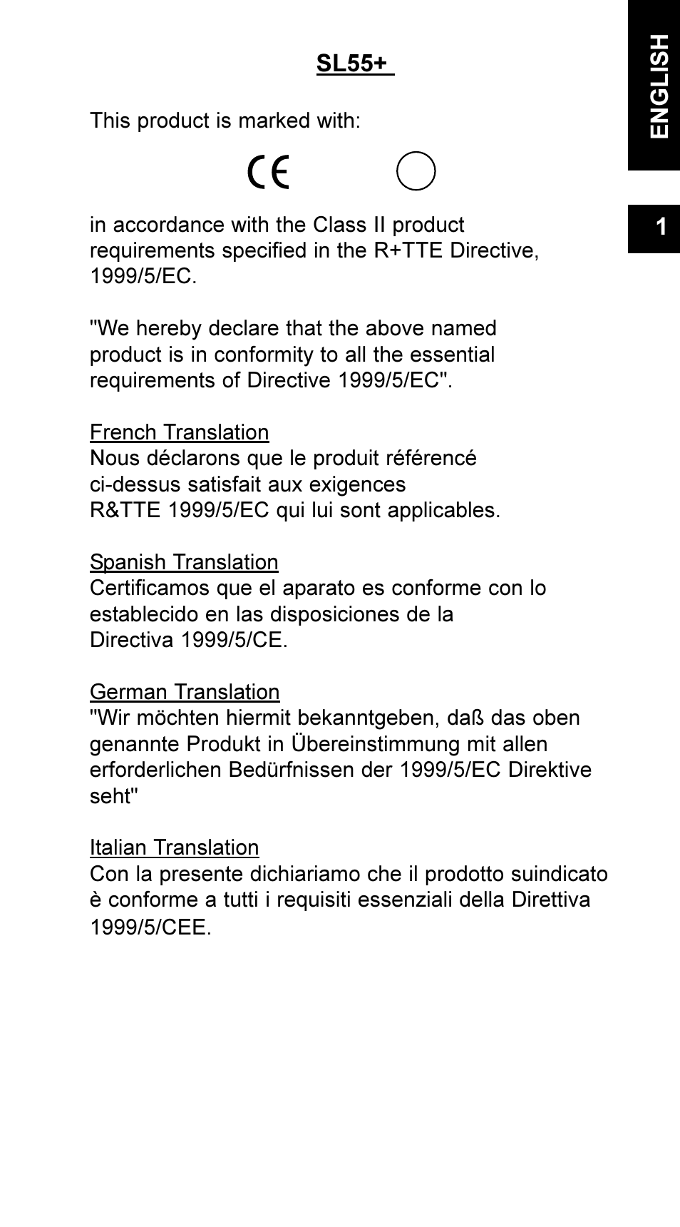 Maxon Telecom UM-SL55 User Manual | Page 3 / 79