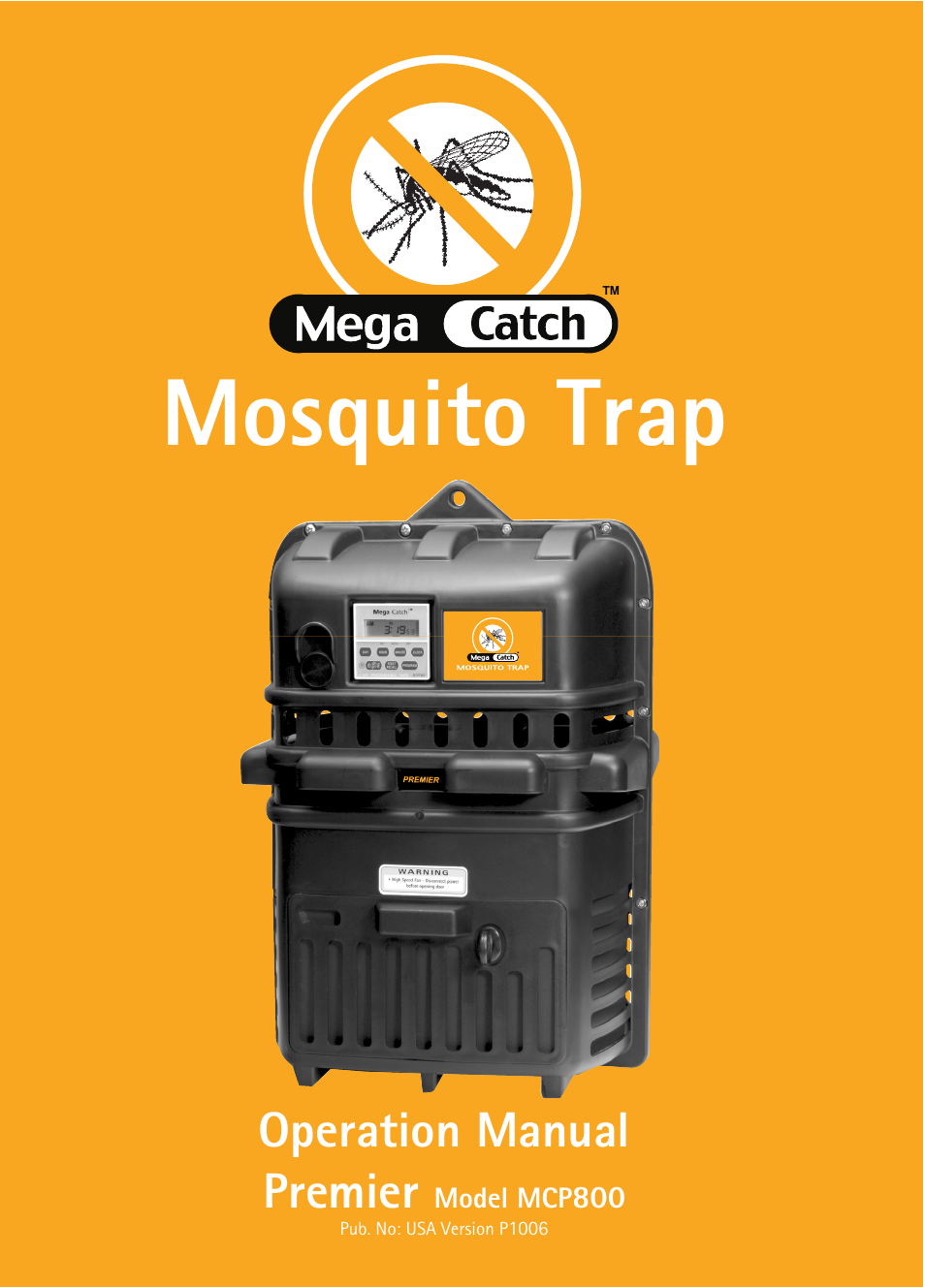 Mega Catch Premier MCP800 User Manual | 26 pages