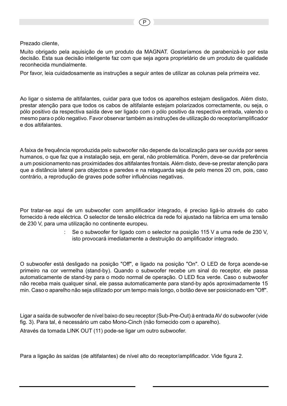 Magnat Audio Quantum 630A User Manual | Page 16 / 32