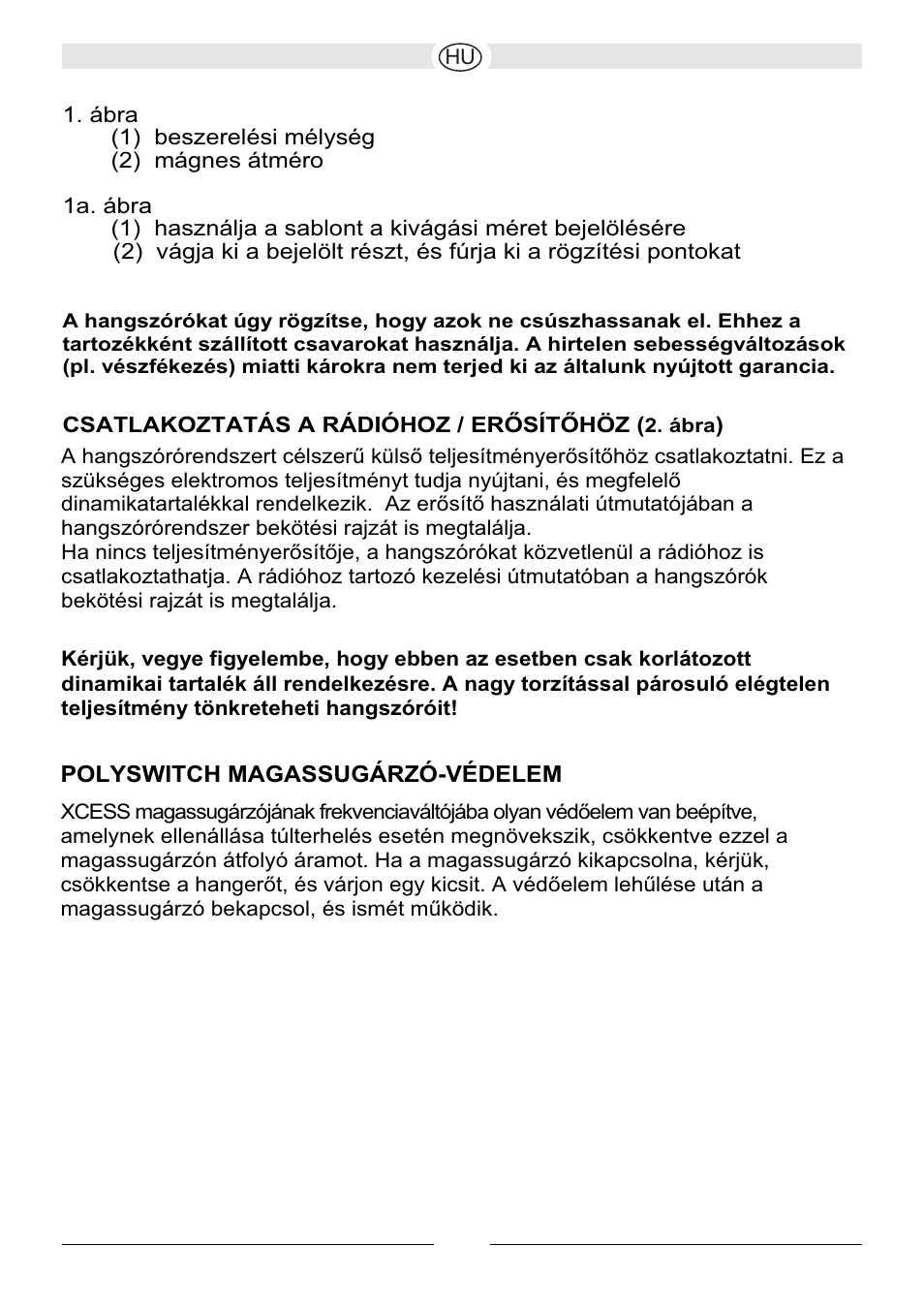 Magnat Audio Xcess 213 User Manual | Page 23 / 43