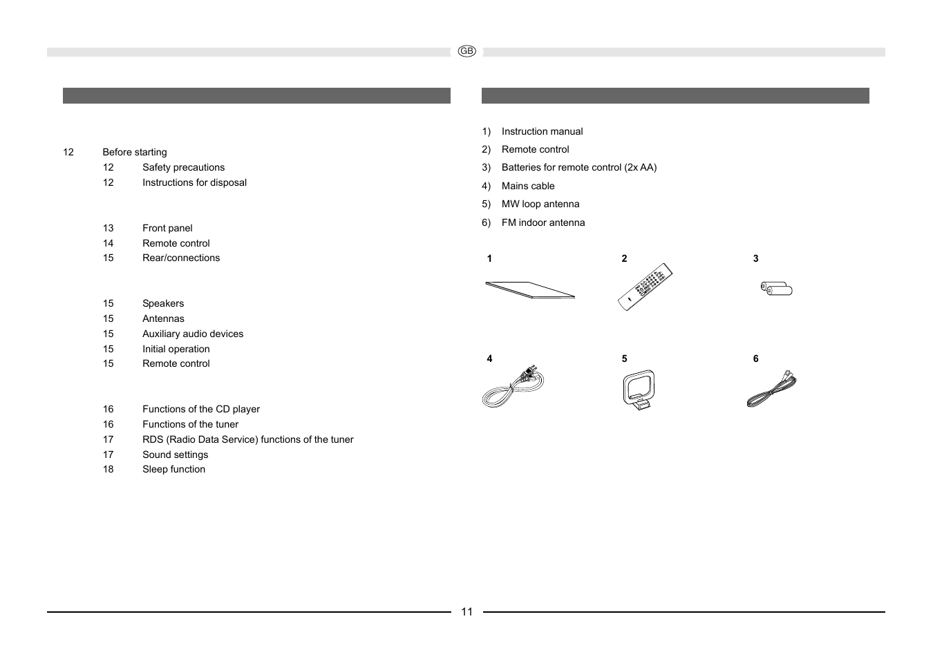 Magnat Audio MC 1 User Manual | Page 11 / 52