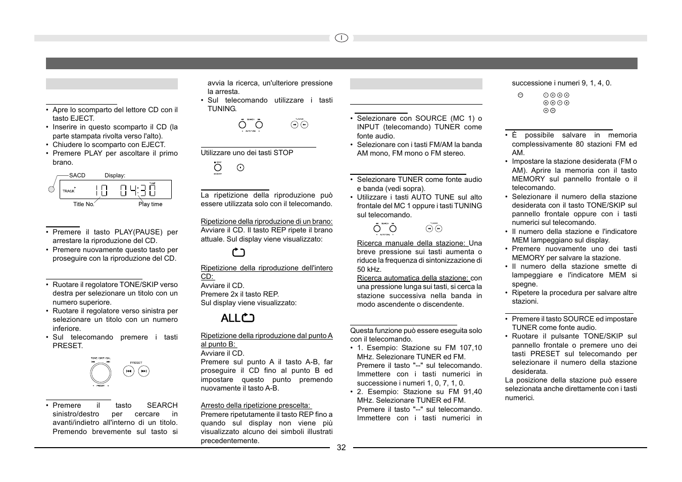Magnat Audio MC 1 User Manual | Page 32 / 52