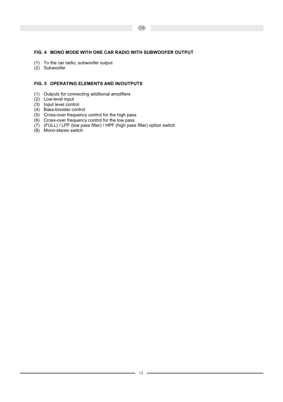 Magnat Audio 400 / 1000 User Manual | Page 15 / 72