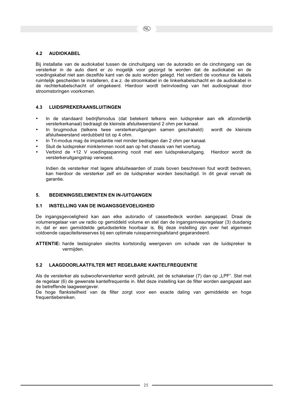 Magnat Audio 400 / 1000 User Manual | Page 25 / 72