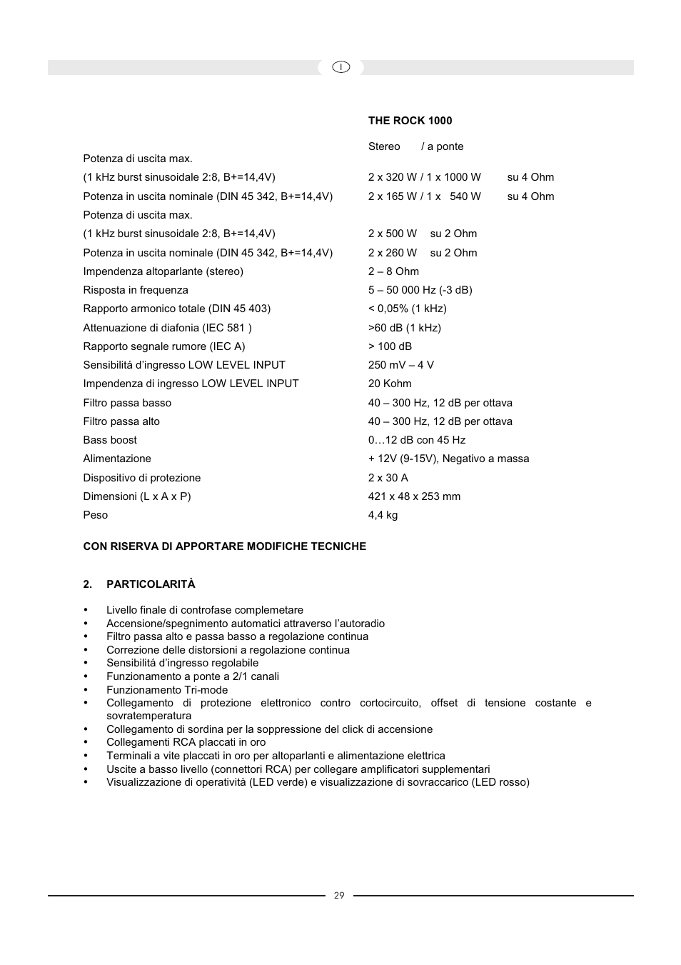 Magnat Audio 400 / 1000 User Manual | Page 29 / 72