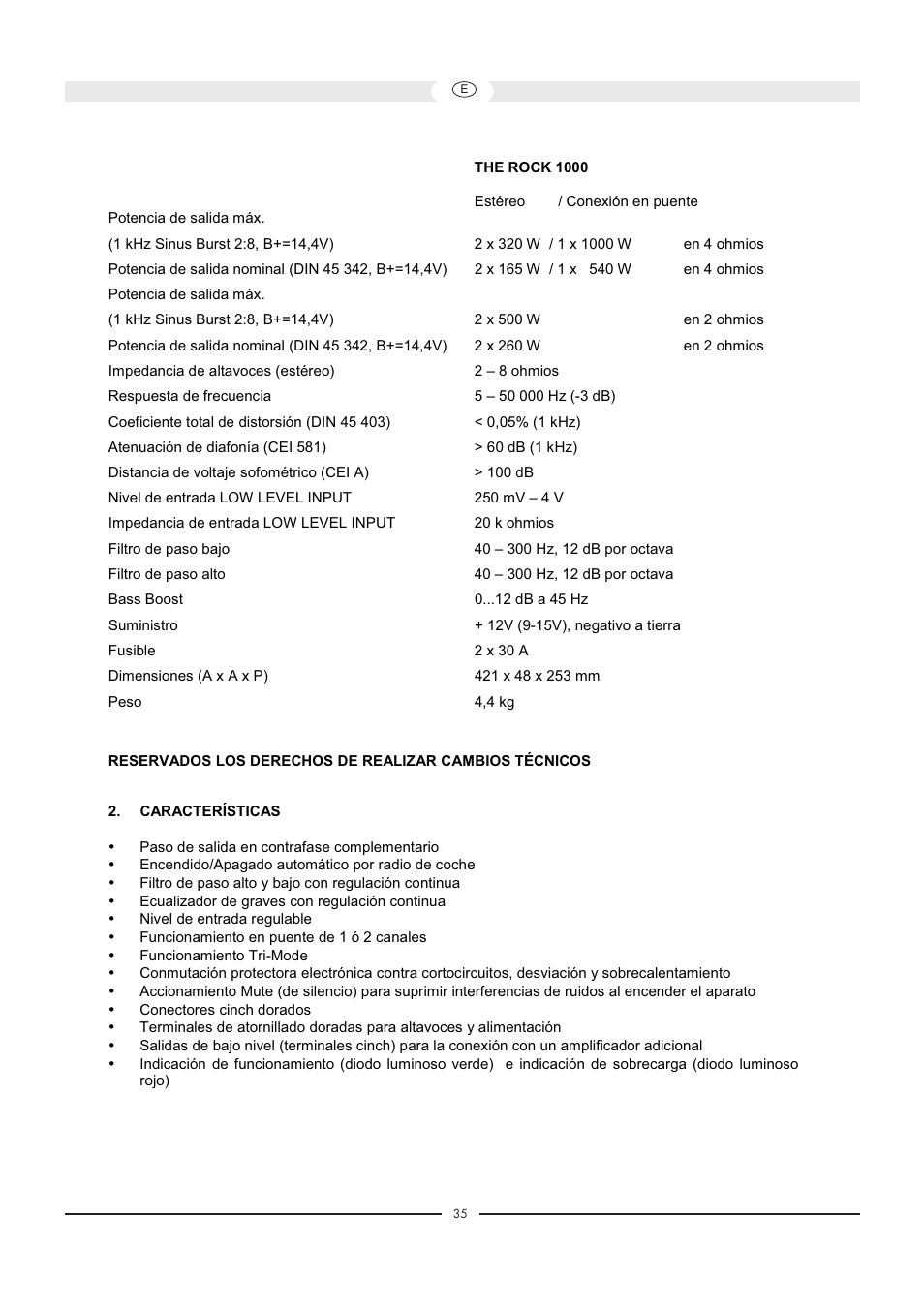 Magnat Audio 400 / 1000 User Manual | Page 35 / 72