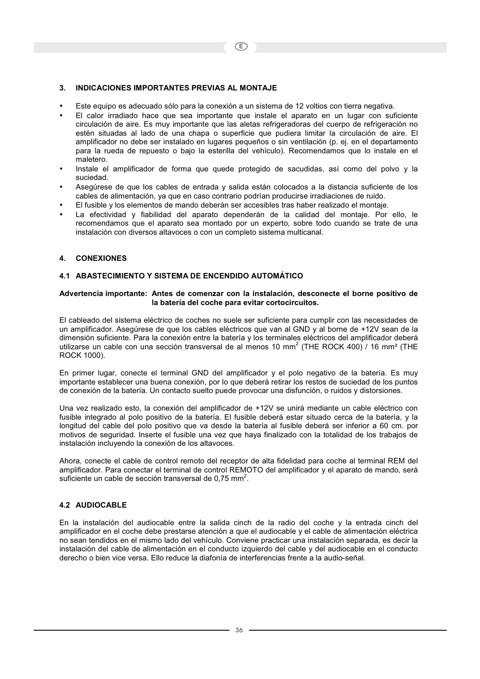 Magnat Audio 400 / 1000 User Manual | Page 36 / 72