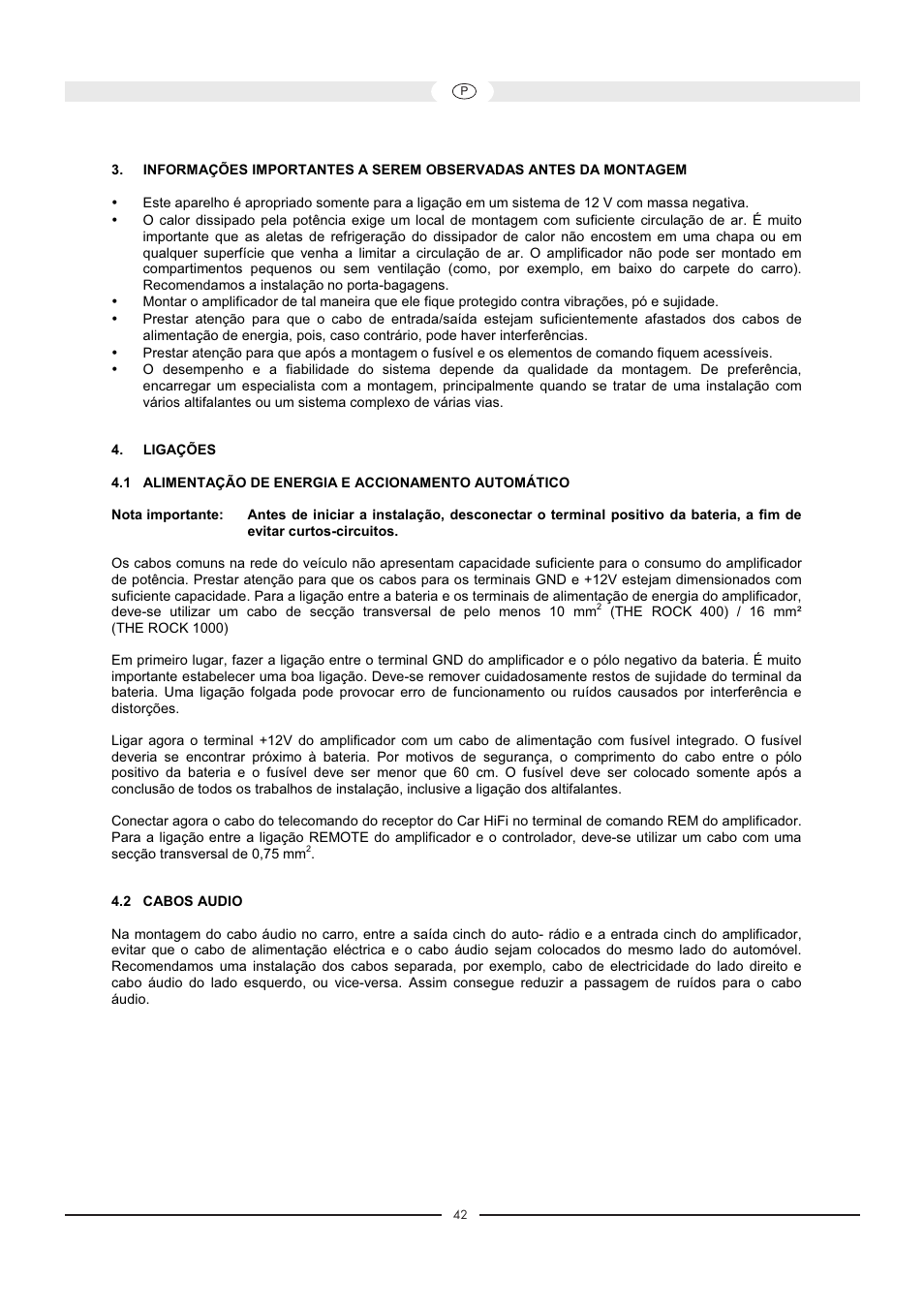 Magnat Audio 400 / 1000 User Manual | Page 42 / 72
