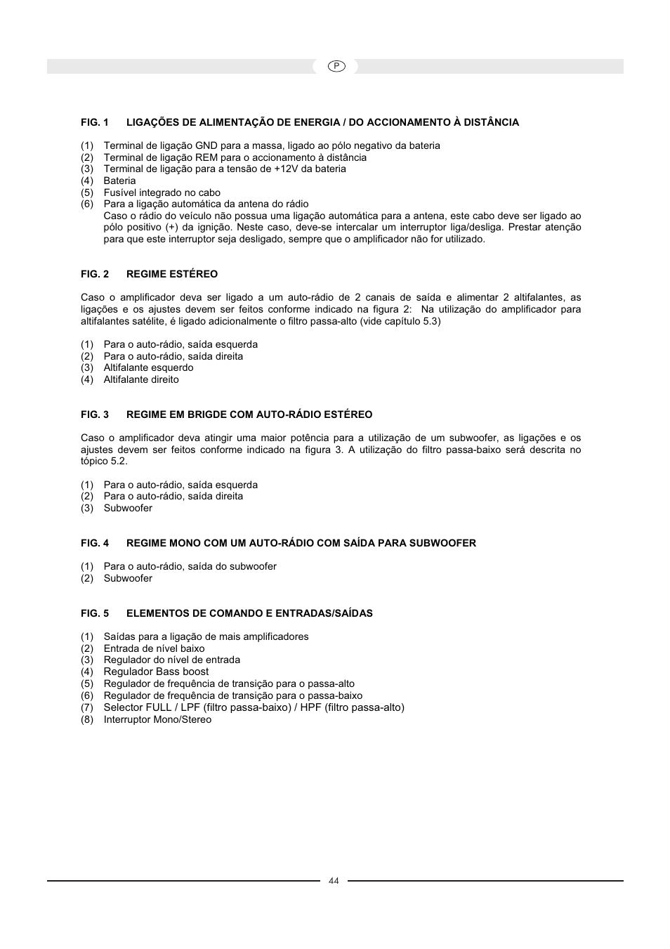 Magnat Audio 400 / 1000 User Manual | Page 44 / 72