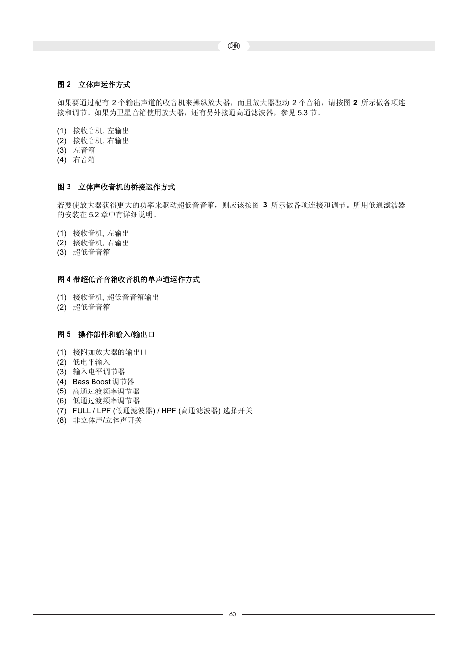 Magnat Audio 400 / 1000 User Manual | Page 60 / 72