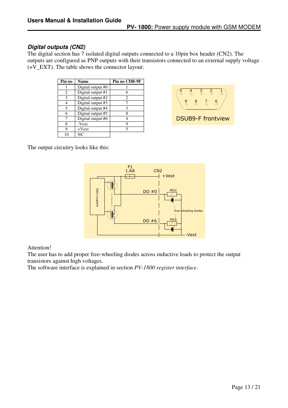 Micro Technic Micronix 1800 Series User Manual | Page 13 / 21