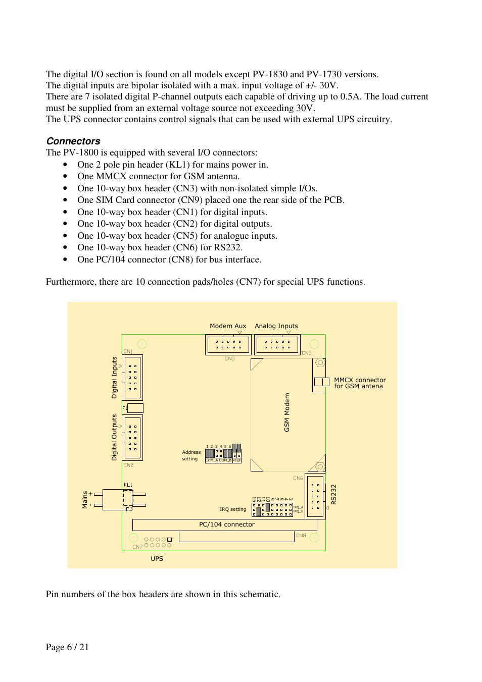 Micro Technic Micronix 1800 Series User Manual | Page 6 / 21