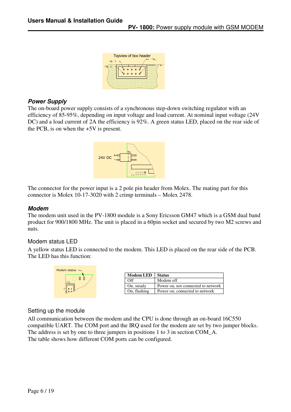 Micro Technic PV-1800 User Manual | Page 6 / 19