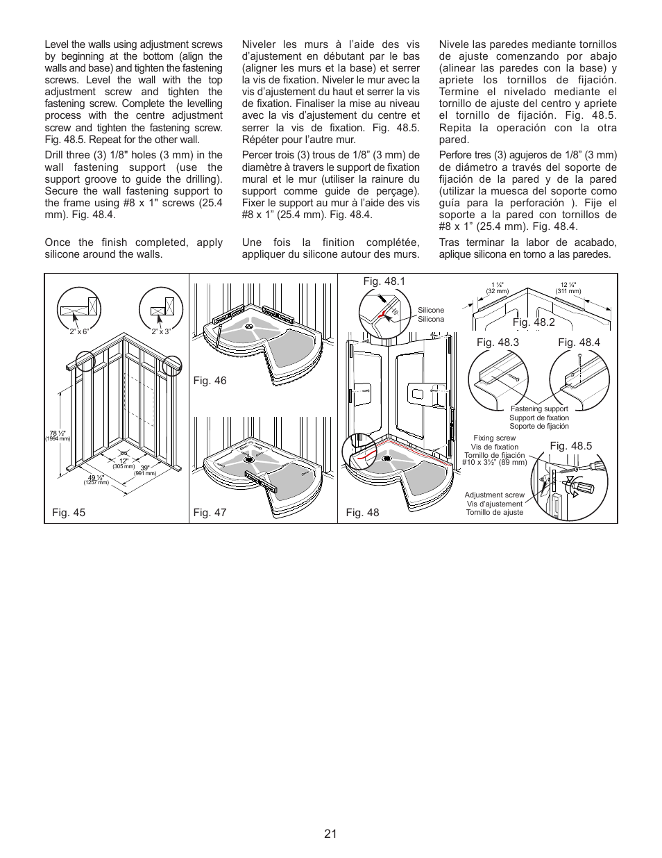 MAAX 10011916 User Manual | Page 23 / 28