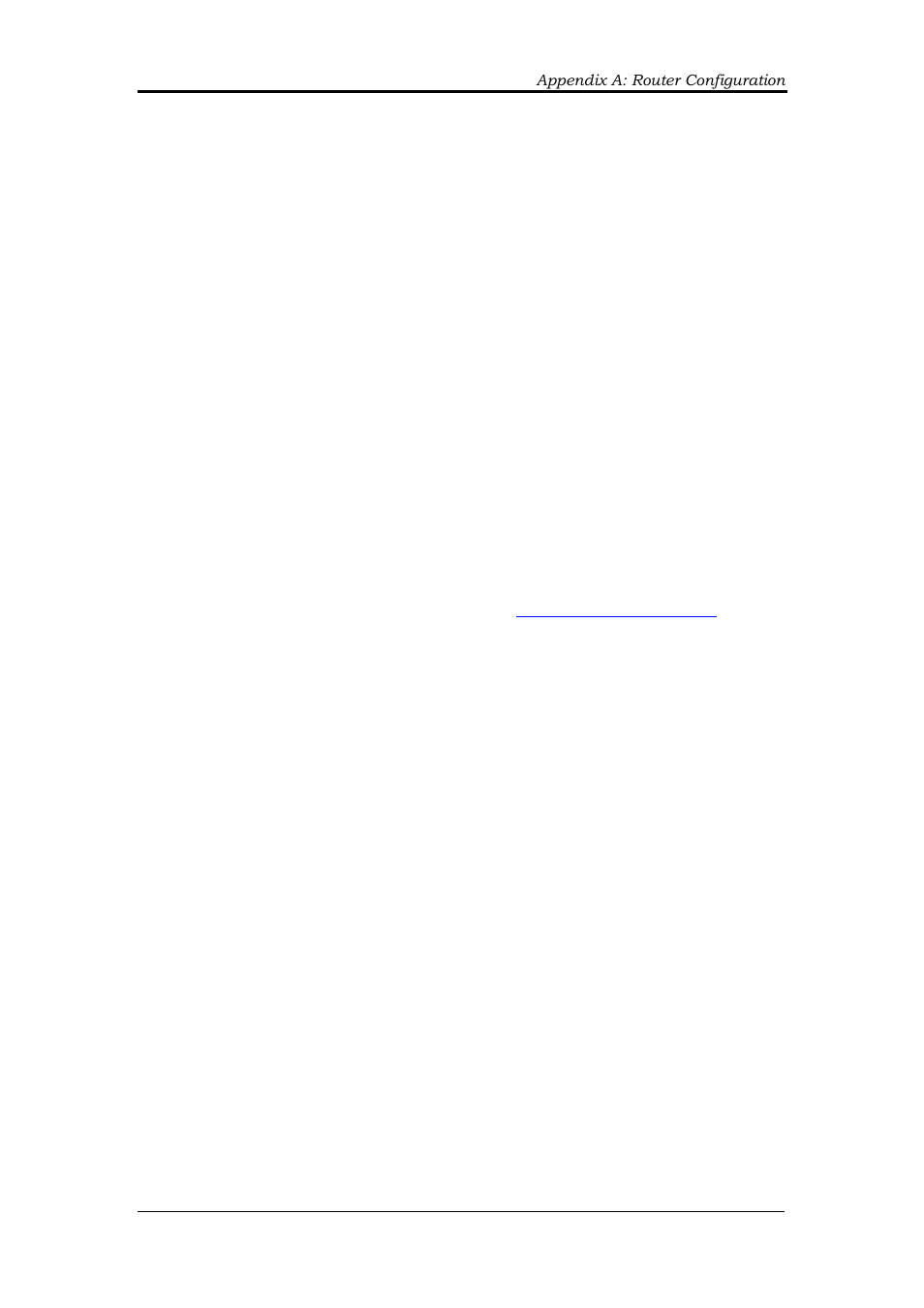 Appendix a: router configuration | Micon IP-220E User Manual | Page 62 / 87