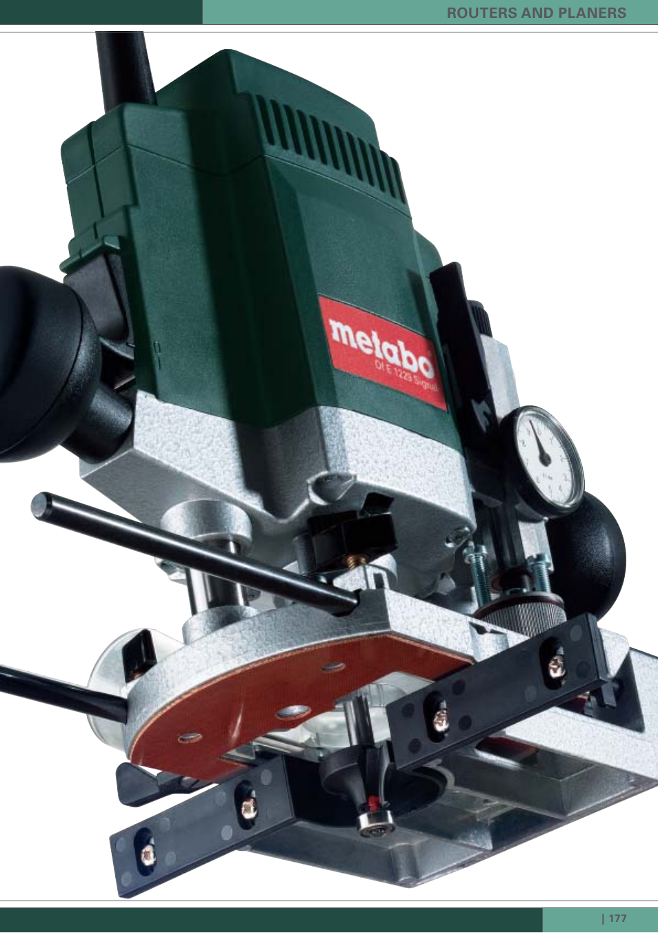 Metabo Routers and Planers User Manual | Page 2 / 12
