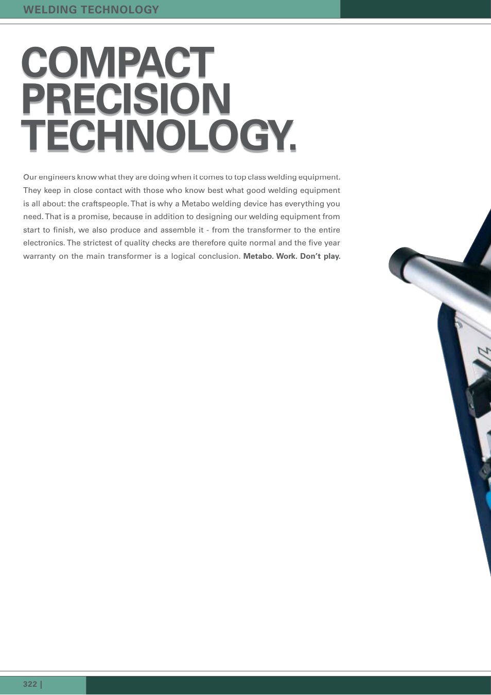 Metabo Welding Technology User Manual | 12 pages