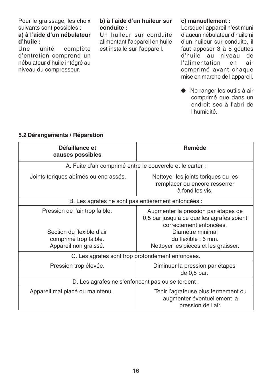 Metabo KG 80 User Manual | Page 16 / 44