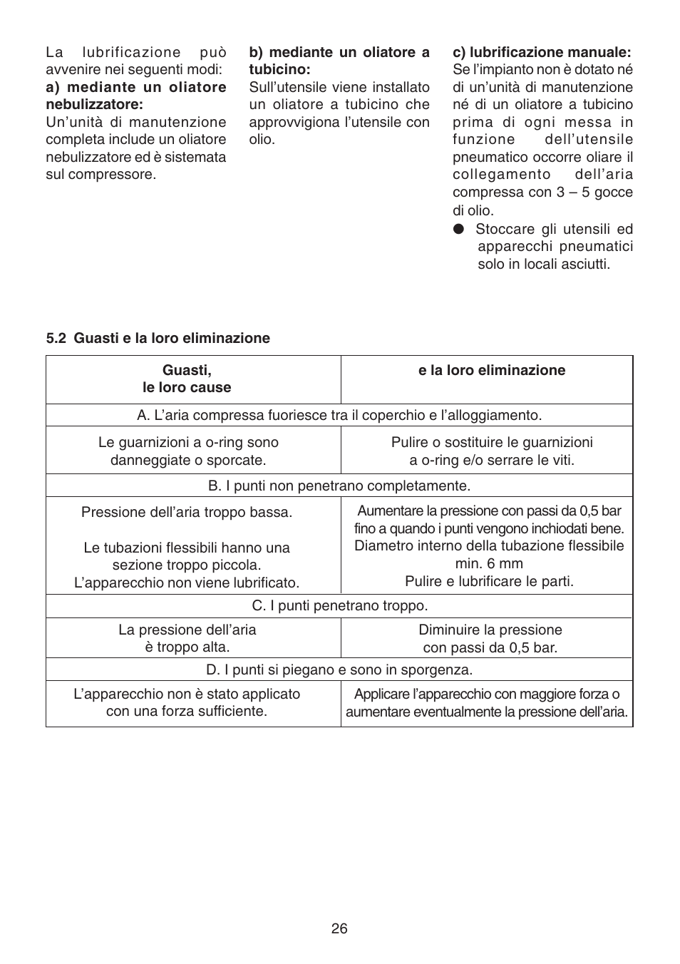 Metabo KG 80 User Manual | Page 26 / 44