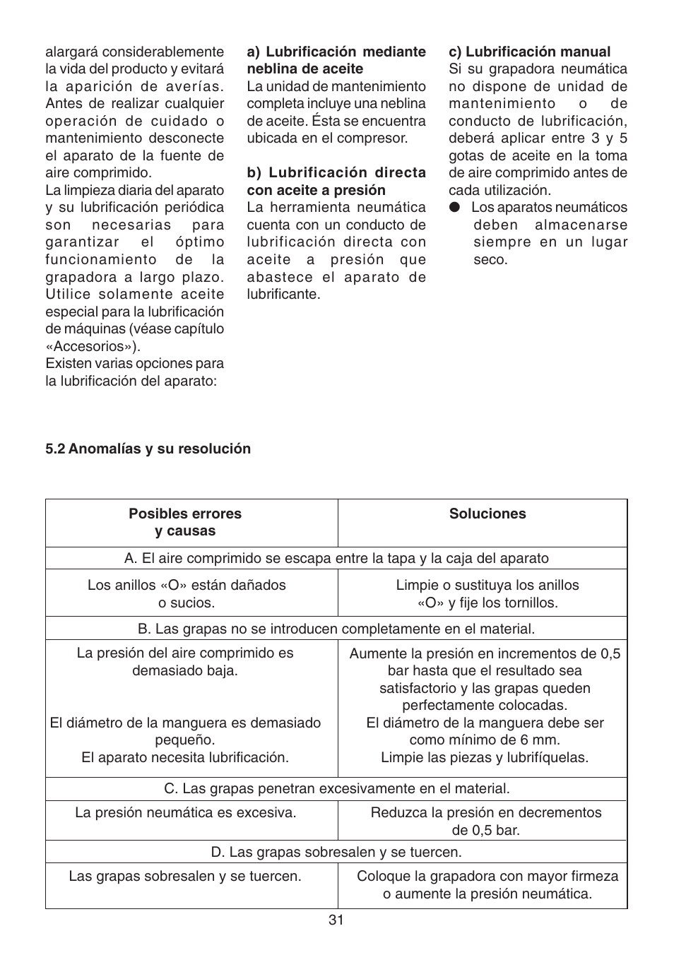 Metabo KG 80 User Manual | Page 31 / 44