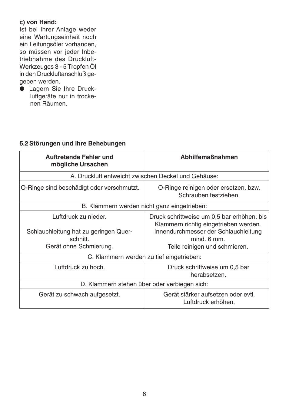 Metabo KG 80 User Manual | Page 6 / 44