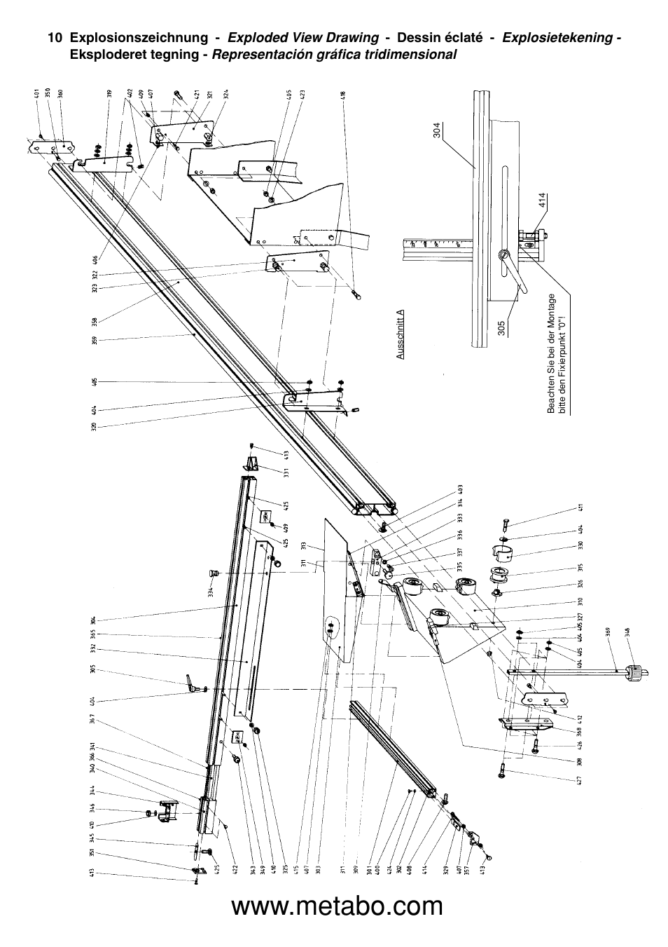 Metabo PK 250 User Manual | Page 32 / 32