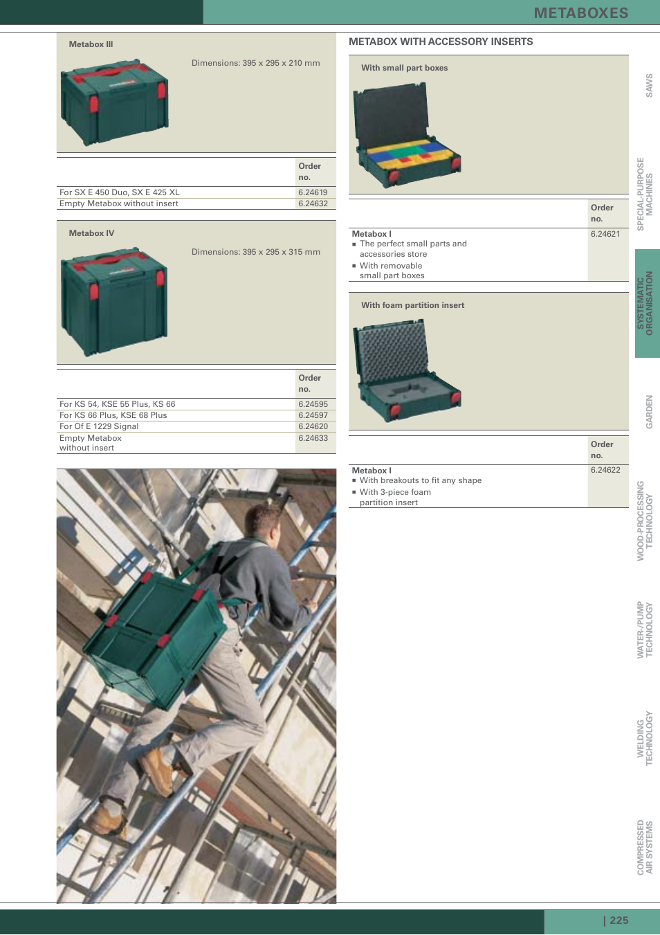 Metaboxes | Metabo AS 1200 User Manual | Page 9 / 9