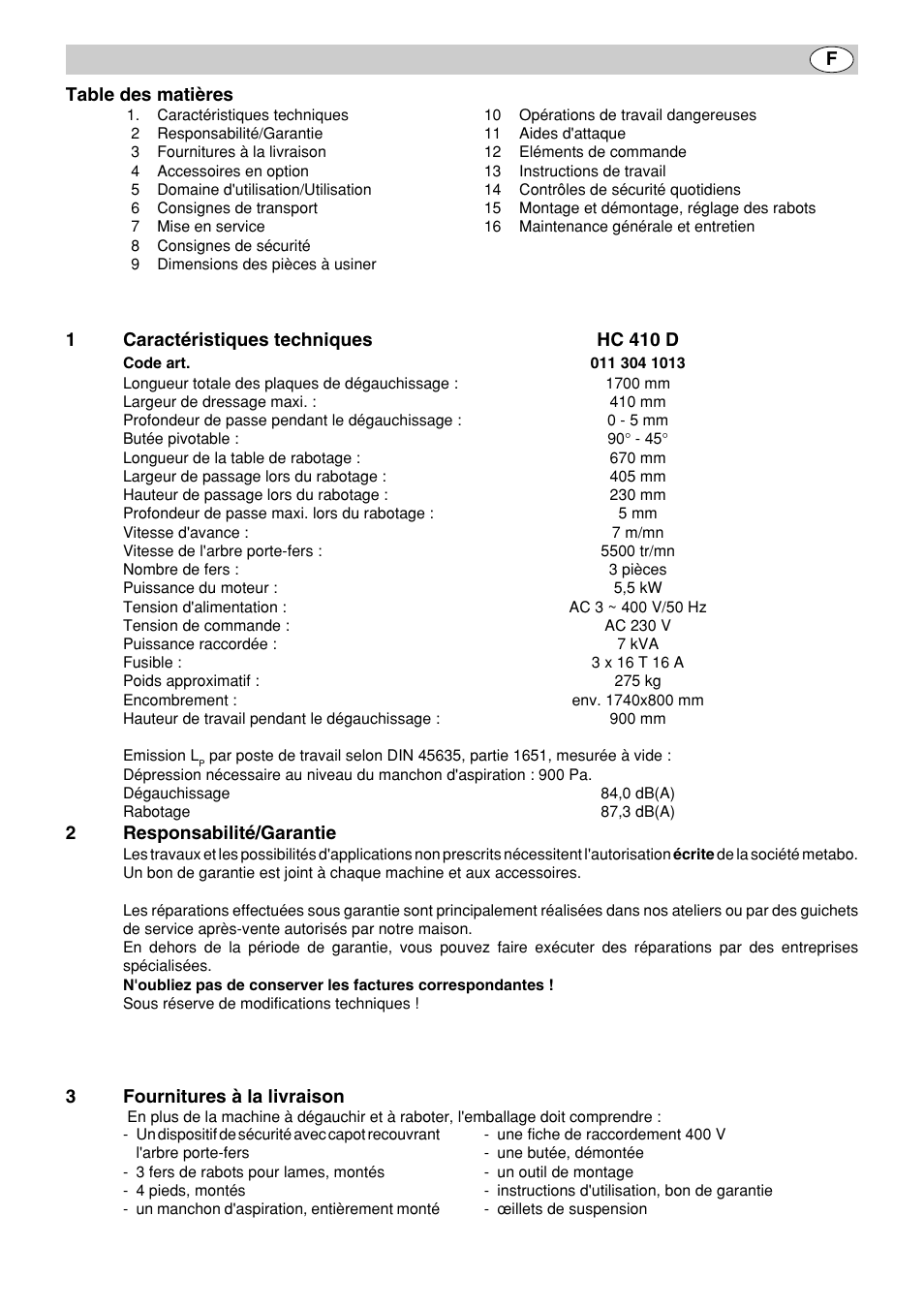 Metabo HC 410 User Manual | Page 28 / 52
