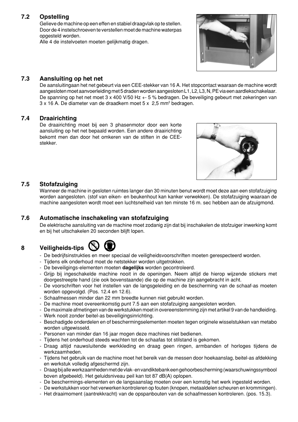 Metabo HC 410 User Manual | Page 42 / 52