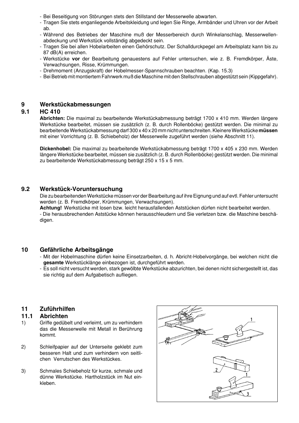 Metabo HC 410 User Manual | Page 6 / 52