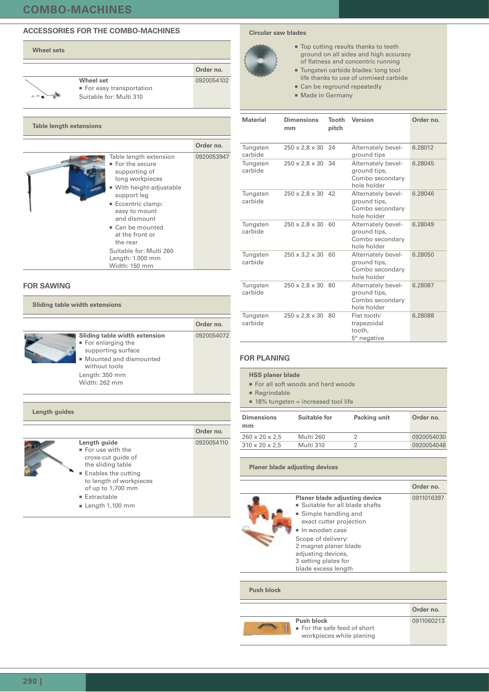 Combo-machines | Metabo HC 300 User Manual | Page 13 / 21