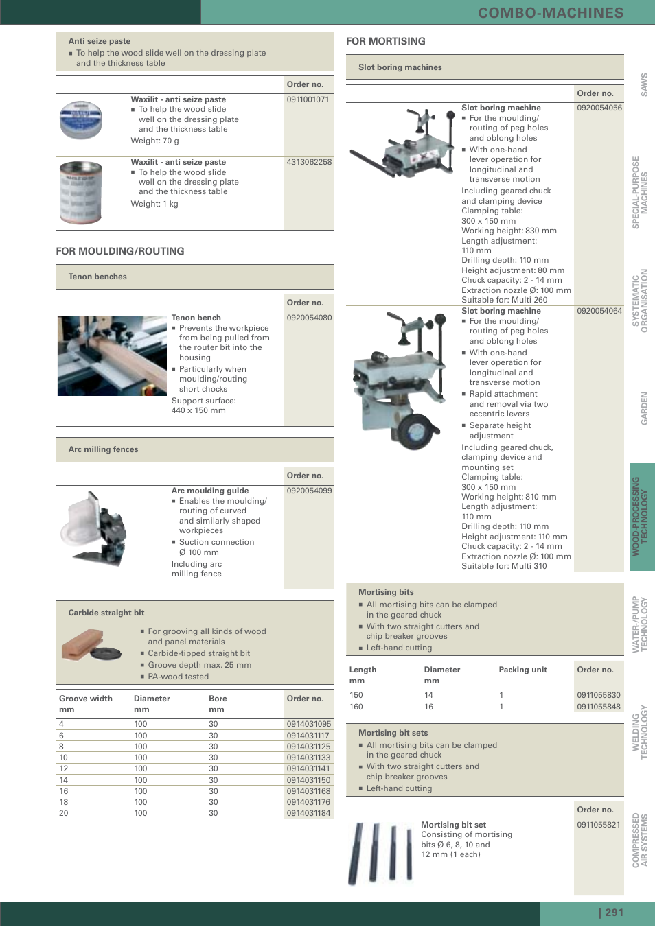 Combo-machines | Metabo HC 300 User Manual | Page 14 / 21