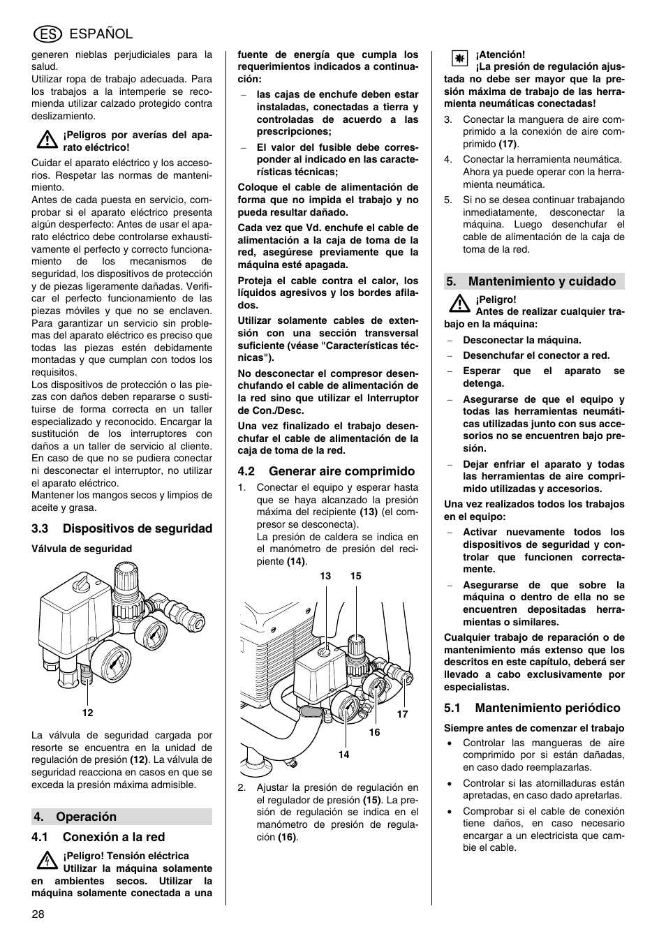 Metabo Power 260 User Manual | Page 28 / 44