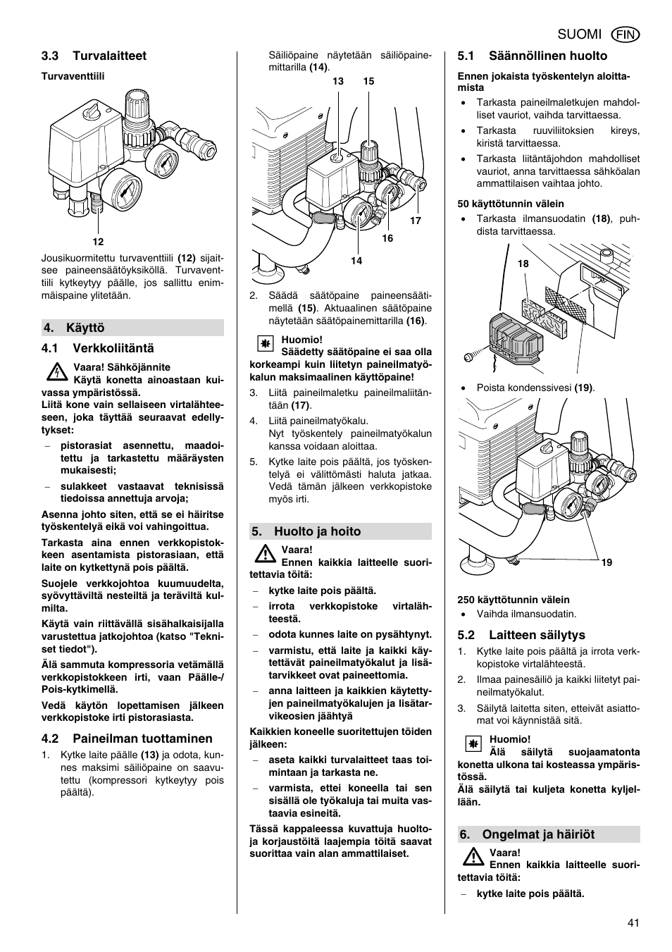 Metabo Power 260 User Manual | Page 41 / 44