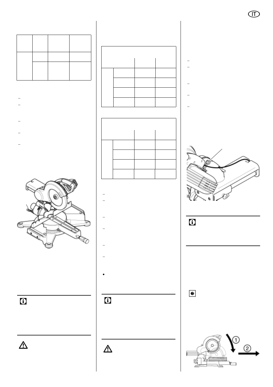 Italiano | Metabo KGS 255 Plus User Manual | Page 55 / 64