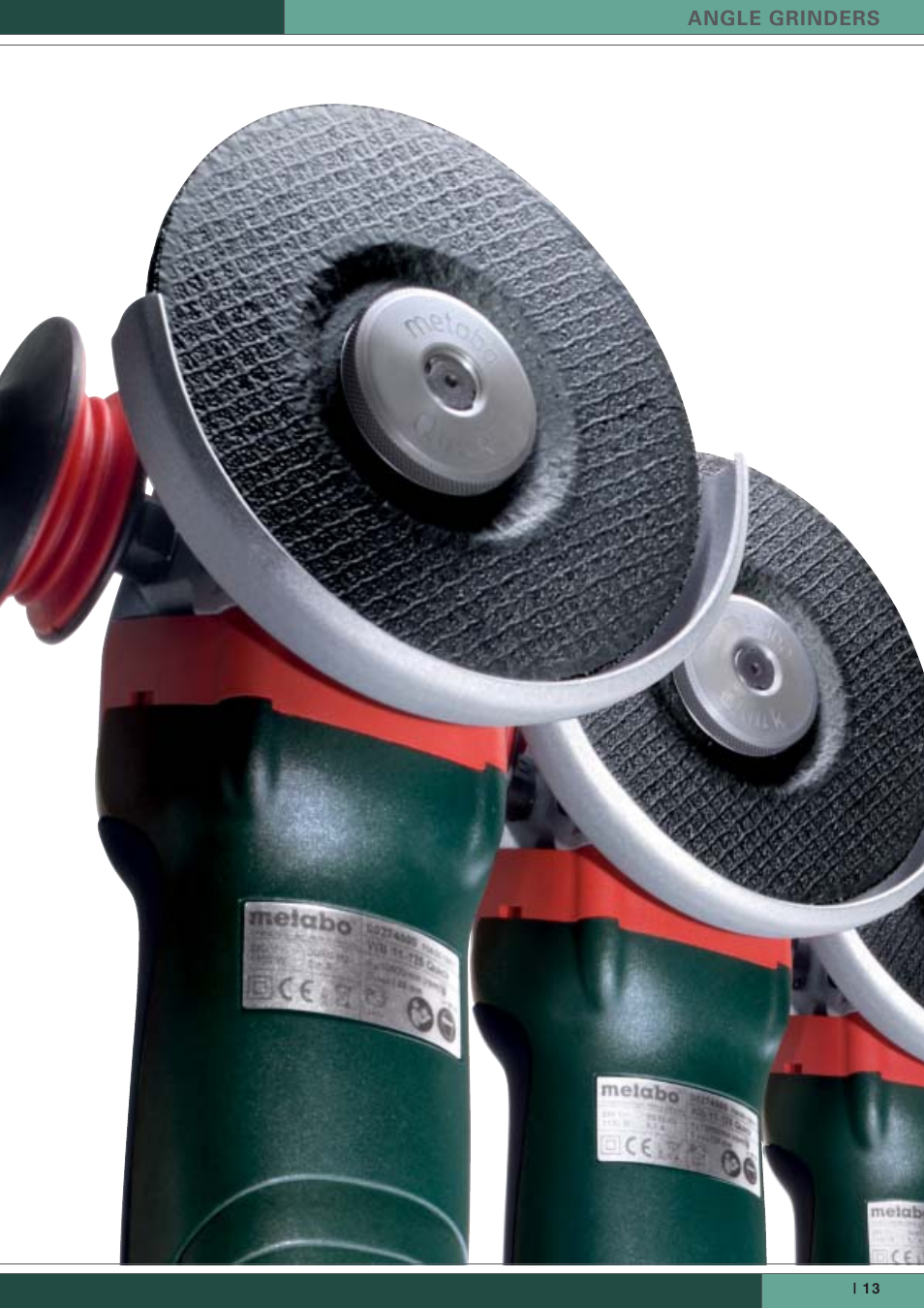 Metabo Angle Grinders User Manual | 14 pages