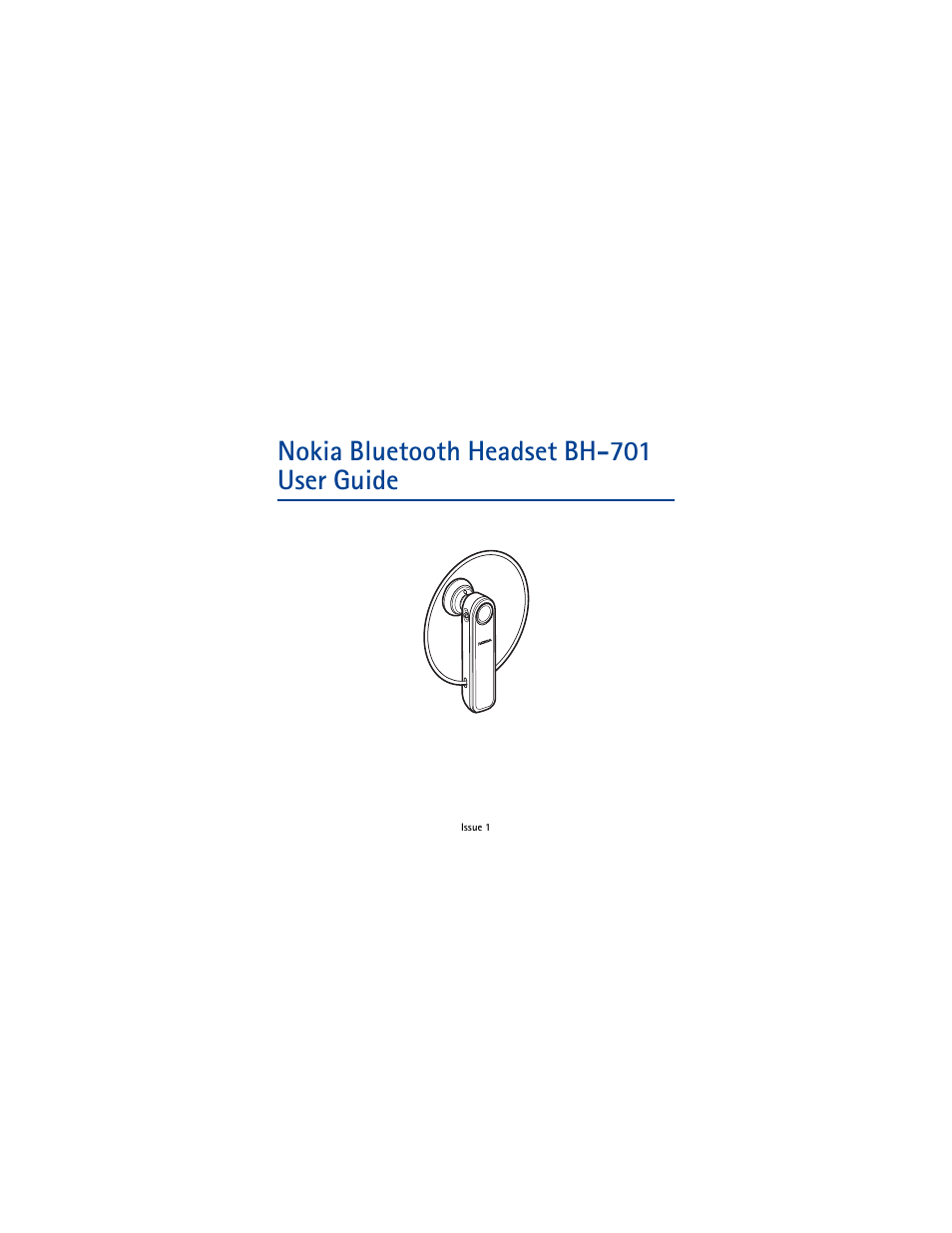 Mobile Authority Headset BH-701 User Manual | 16 pages