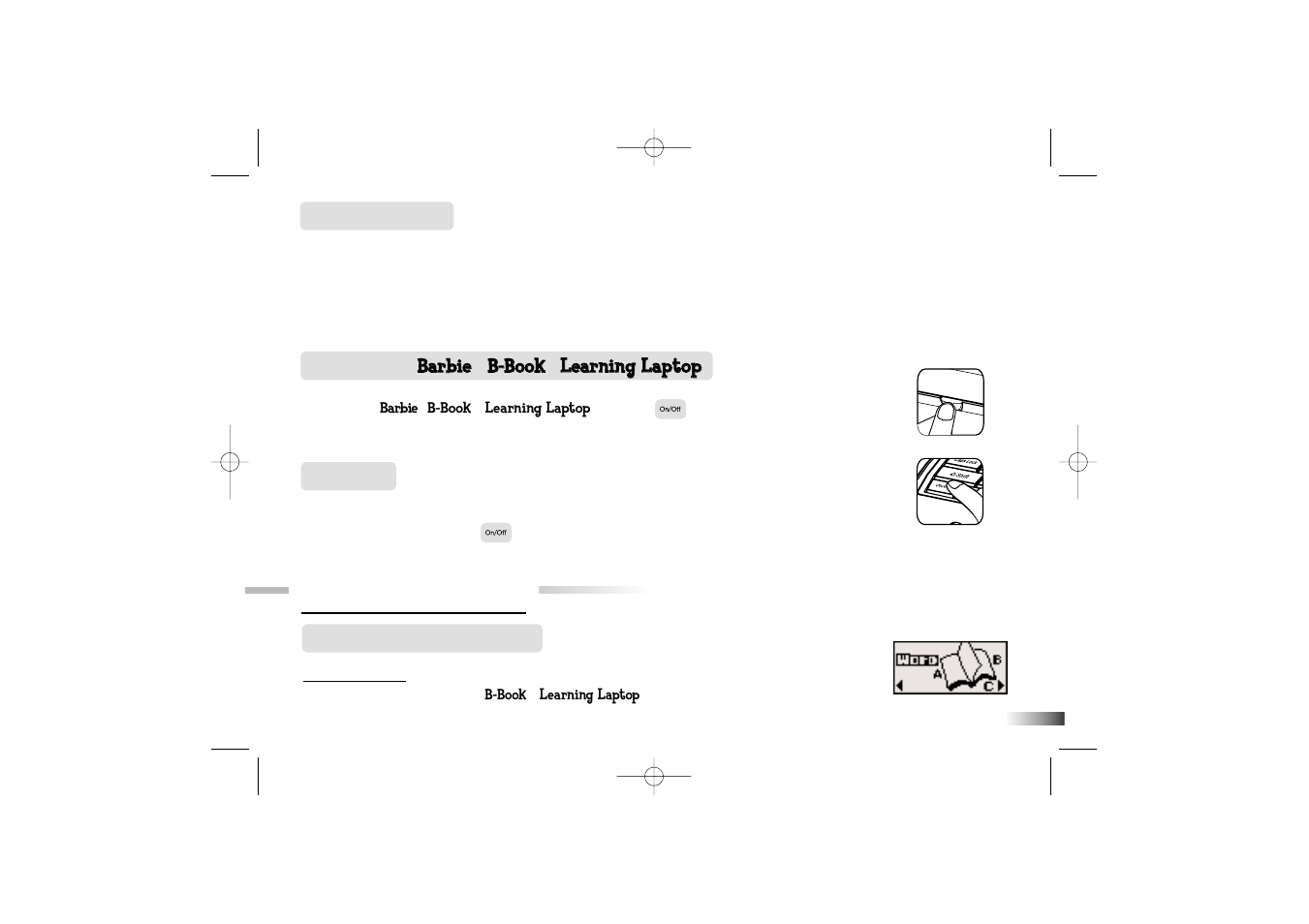 Chapter 3 | Mattel B-Book User Manual | Page 7 / 45